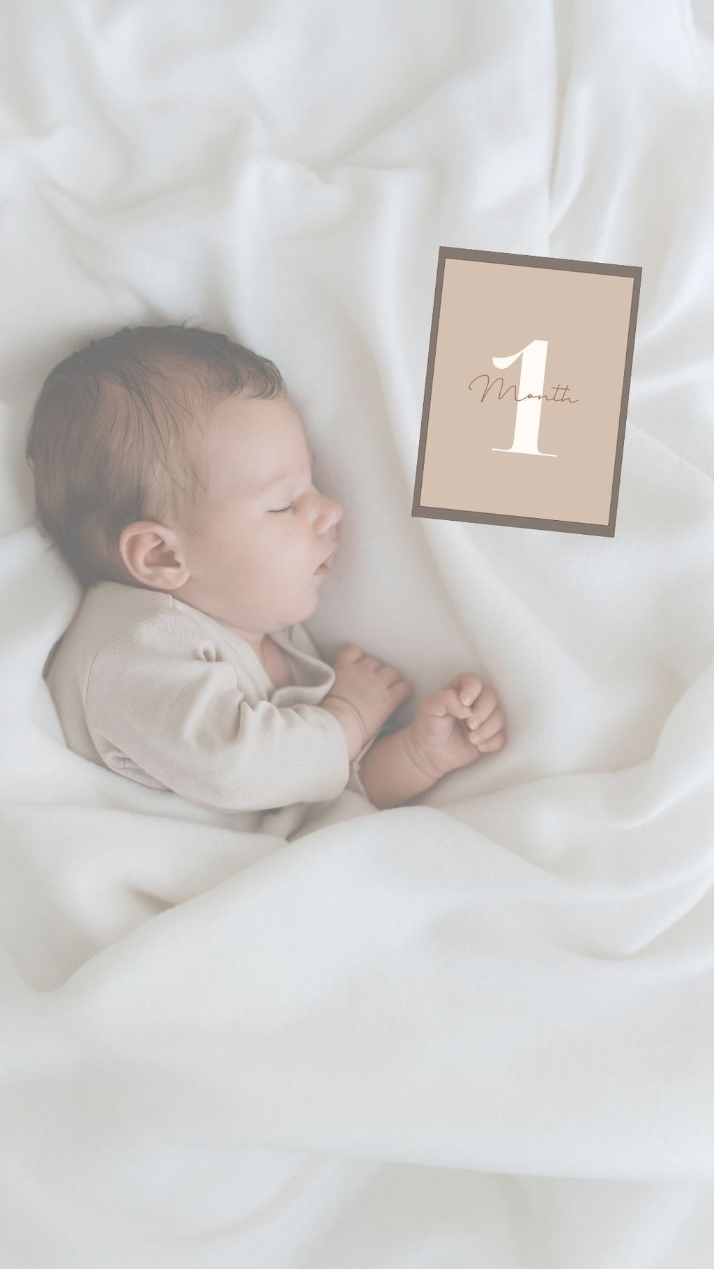 Meilensteinkarten - Babys erstes Jahr -