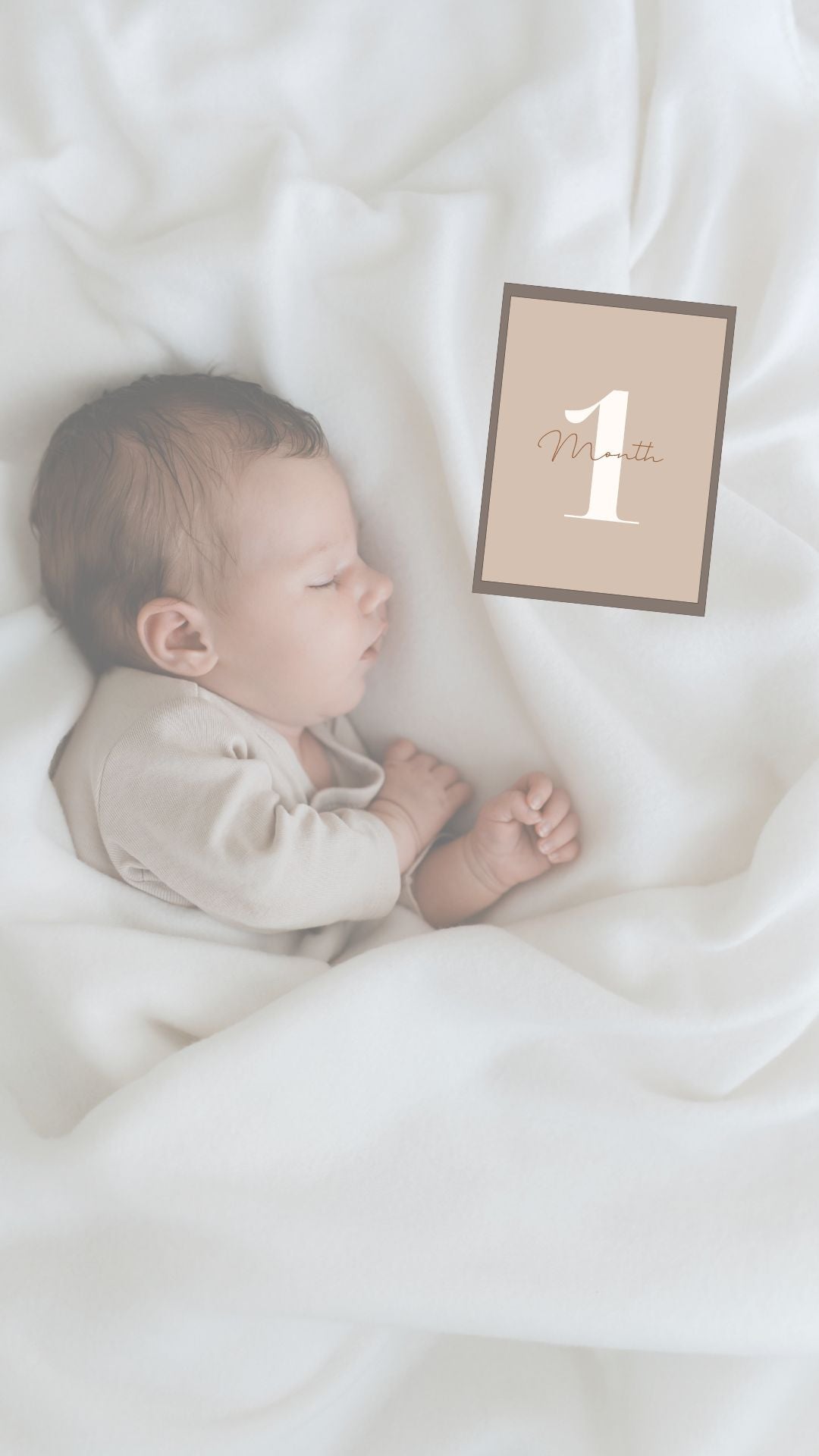 Meilensteinkarten - Babys erstes Jahr -